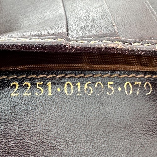 FENDI Zucca Vintage Bifold Wallet Canvas Brown Authentic - Picture 10 of 12