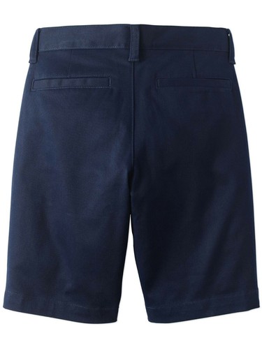 Wonder Nation Shorts Boys Size 8 Navy School Uniform Super Soft Flat Front --F9 - Picture 2 of 4