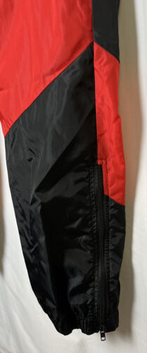 OG Vintage 1985 Nike AIR JORDAN track Pants windbreaker size L bred - Picture 4 of 12