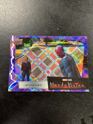 2022 Upper Deck Disney+ WandaVision PURPLE SPELL Parallels You Pick! - Picture 40 of 47