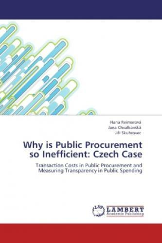 Thumbnail - Why Is Public Procurement So Inefficient: Czech Case Transaction Costs