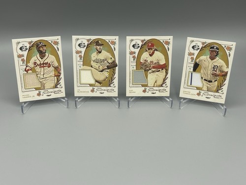 2024 Allen & Ginter (4) Relikte Michael Harris Jr. Joe Musgrove Alec Bohm Torkel