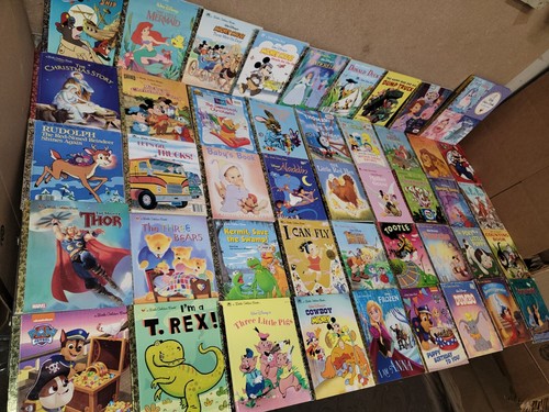 Lot of 10 A Little Golden Vintage Walt Disney Classic Kids Books MIX UNSORTED - Picture 8 of 9