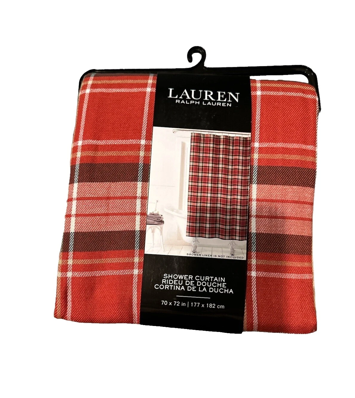 Cortinas de Ducha Ralph Lauren Multicolor