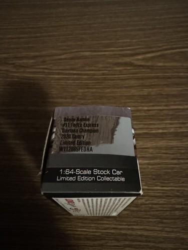 Denny Hamlin 2020 #11 FedEx Express Daytona Champion/Winner 1/64 NASCAR Diecast - Picture 4 of 4