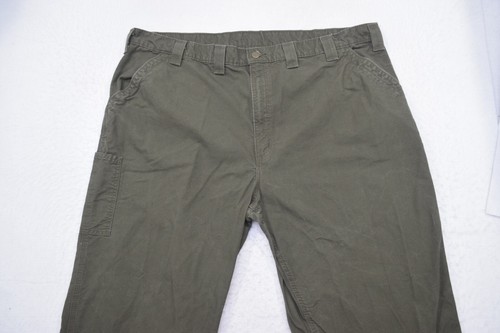 Carhartt B151-DOL Carpenter Work Pants Green Dungaree Fit VTG Mens Size 48 x 30 - Picture 5 of 9