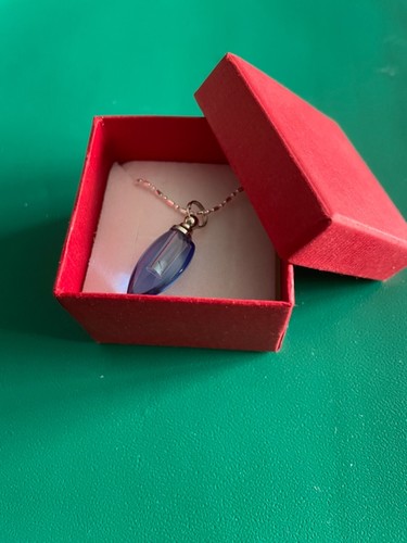 Real Moon Dust Necklace,Sample from Lunar Meteorite NWA 5000 !!! - Picture 2 of 4