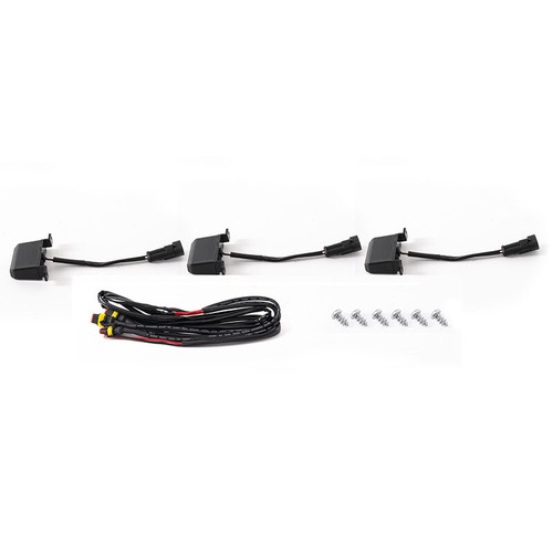 Kit de luces de parrilla delantera LED 2022 2023 para Toyota Tundra para PRO lente ahumada 3 piezas - Imagen 12 de 13