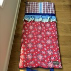 Miranda Jean set of roses  Sleeping Bag Blanket Floral Red Blue White Bladed