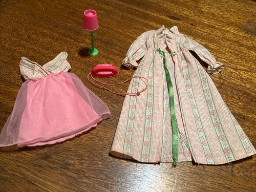 Vintage Barbie Outfit Nighty Negligee Robe Slumber Party Sweet Dreams Lot Of 5 - Picture 5 of 5