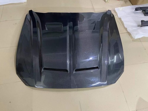 Carbon Fiber Shelby Super Snake Style Hood Cover for Ford Mustang 2018-2022 - Bild 15 von 19