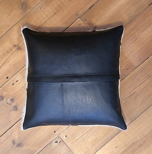 KISSENBEZUG AUS RINDSLEDER - Kissenbezug aus Leder, Kissenbezug für Haare, Weichtier - Bild 5 von 7