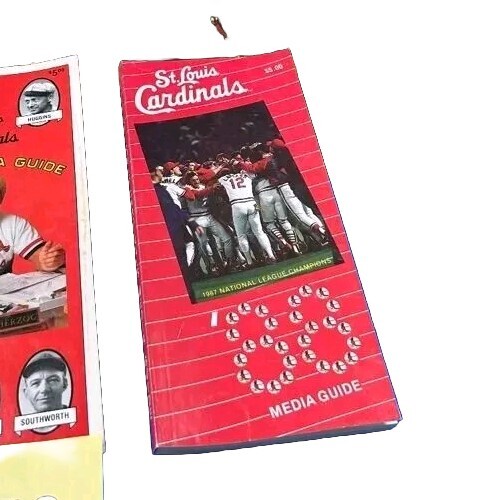 St Louis Cardinals Baseball MLB Media Guide 1980,81,82,83,85,86,87,88 Menge 8 - Bild 7 von 13
