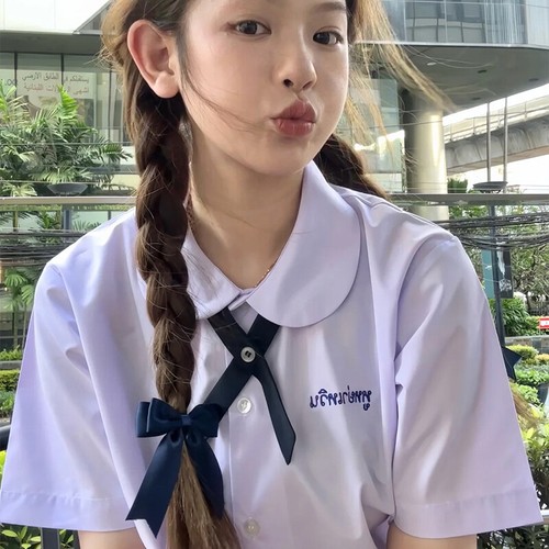 XS-5XL Girl/Boy Uniform Thai Style Junior High School Dress Performance Costume - Picture 7 of 27