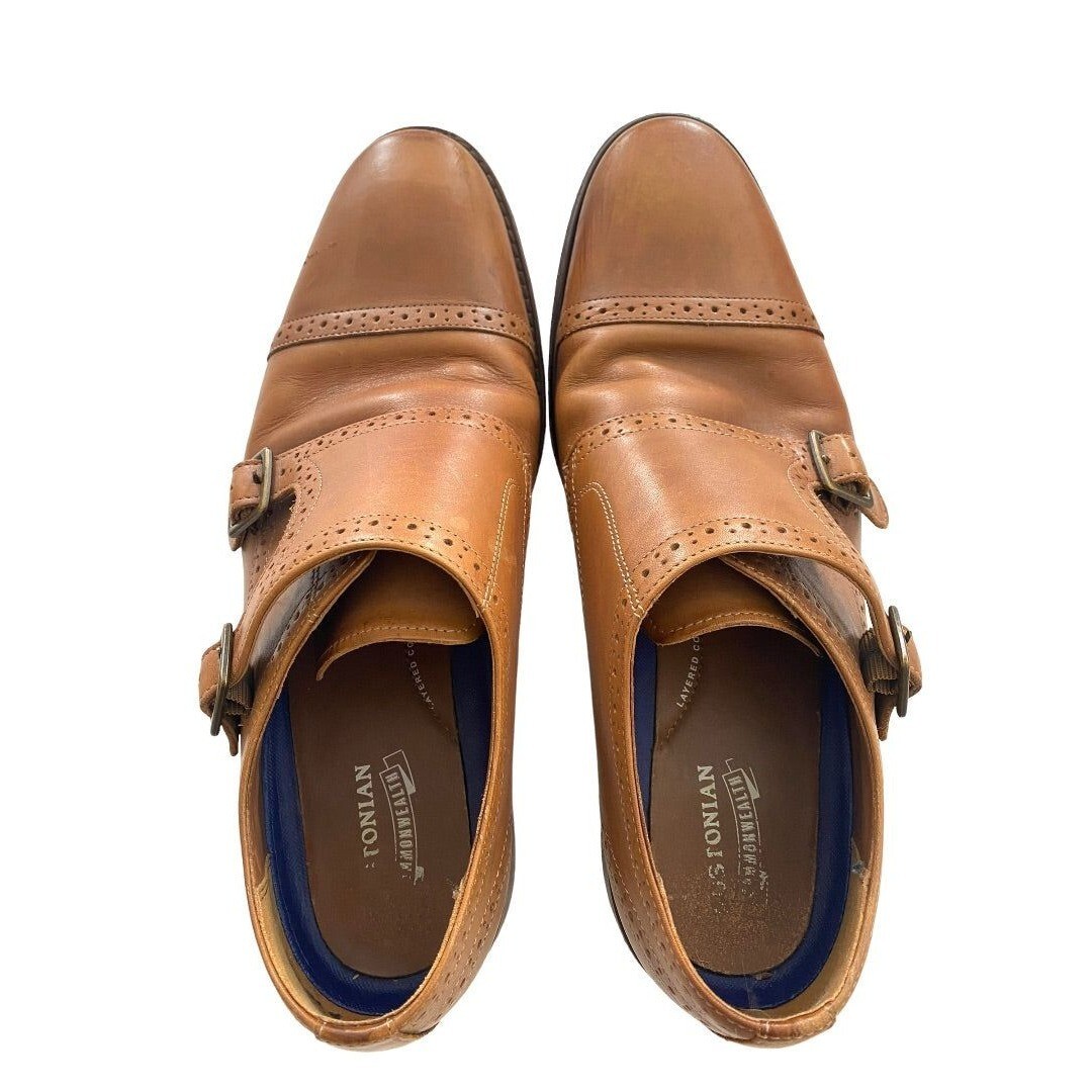 10 Bostonian Nantasket Monk Strap Dress Shoes Brown | eBay