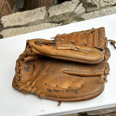 Vintage Rawlings Baseball Glove Tommy Davis 1960's Rare Japan