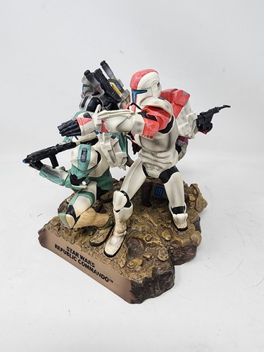 Statua Maquette Colorata STAR WARS Republic Commando Edizione Limitata #4/513 RARA - Foto 7 di 7
