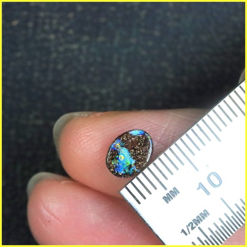 1 TCW MULTICOLOURED Natural AUSTRALIAN Boulder Opal Stone +VIDEO - Imagen 7 de 7