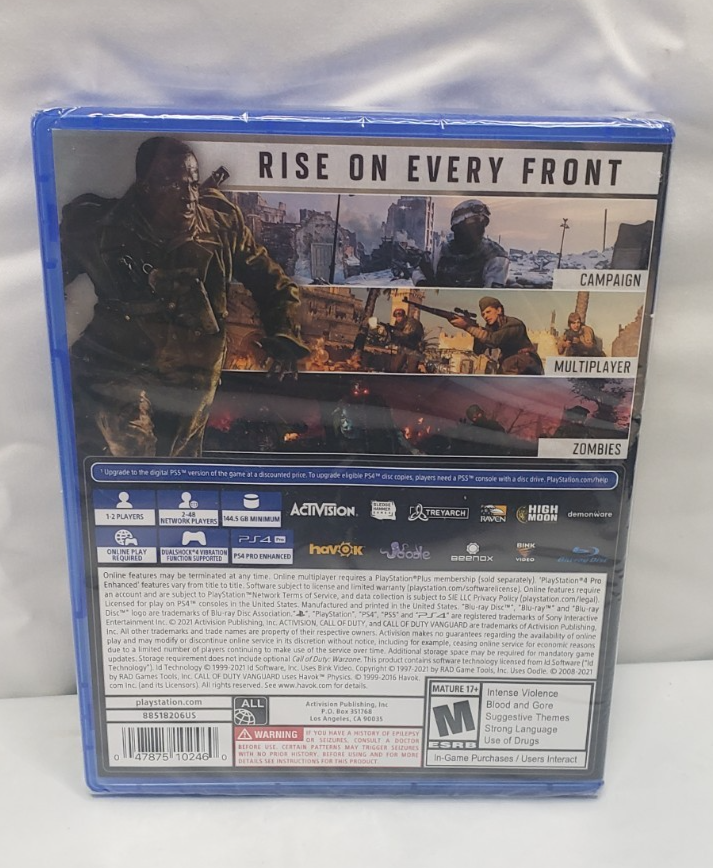 Call of Duty: Vanguard - Sony PlayStation 4 for sale online