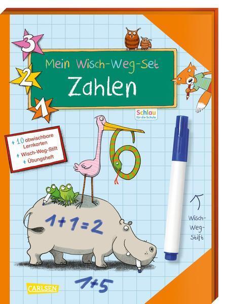 Thumbnail - Schlau Für Die Schule: Mein Wisch-weg-set: Zahlen | Christine Mildner