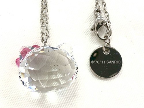 Swarovski × Hello Kitty Collaboration Kawaii Kristall Halskette Anhänger Neuwertig - Bild 2 von 10