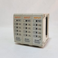 Lot Of Three (3) SMC EX250-IE3 24VDC Input Units