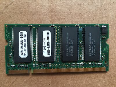 512MB Unigen UG064D6688LR-DZVN 5DDR PC3200 400MHz SO DIMM 200-pin Memory