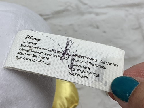 Disney Prinzessin Belle Plüschtier Puppe 12" Just Play 2017 Die Schöne und das Biest - Bild 6 von 7