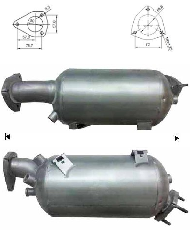 Filtro Antiparticolato Nuovo per Audi A6 1968 cc 100 / 103 kW  2004 / 2011 - Foto 1 di 1