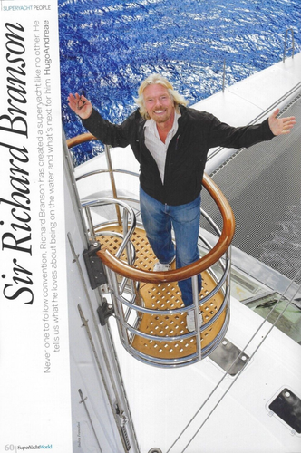 Super Yacht World Magazine Monaco Show Richard Branson Russian Art Carpe Diem - Picture 8 of 12