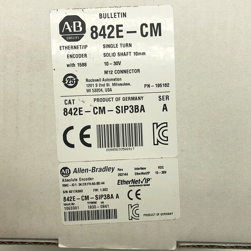 842E-CM-SIP3BA CIP Motion Encoder 842ECMSIP3BA UPS SHIPPING - Picture 9 of 17