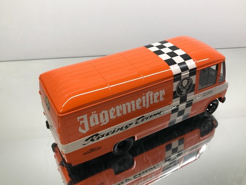 PREMIUM CLASSIXXS 30106 MERCEDES BENZ L408D JAGERMEISTER VAN -1:18 rare- FAIR - Imagen 7 de 9