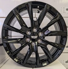 22 Black Wheels Fits Escalade Vistiq Rims New 4 22 Black Wheels Fits Escalade Vistiq Rims New 4