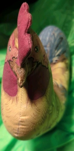 Vintage Rooster Printed Cloth Soft Toy by "The Toy Works" N.Y. 1978 - Bild 5 von 7