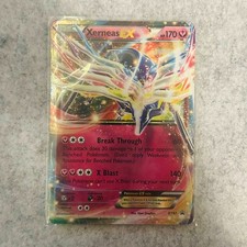 Carta Pokemon Xerneas EX XY07 Black Star Promo Holo 2014 LP inglese