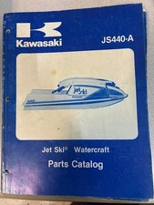 Kawasaki Jet Ski Watercraft Parts Catalog JS440-A 99960-0023-01