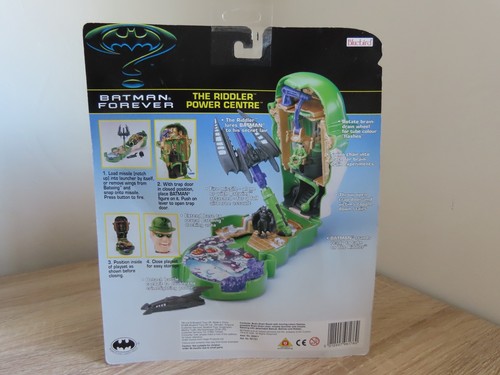 Bluebird Toys Batman Forever The Riddler Power Center 1996 micro juego, sellado - Imagen 9 de 9