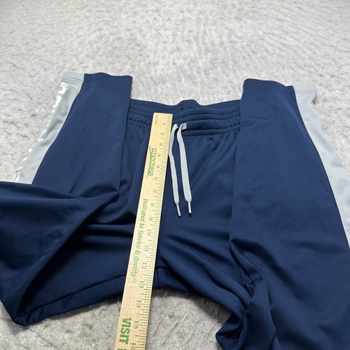 Under Armour Brawler Track Pants Blue Gray Striped Loose Fit Mens Size Large L - Bild 7 von 13