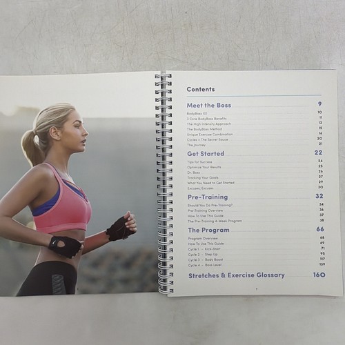Body Boss Ultimate Body 12 Week Fitness Guide BodyBoss Spiral PB EXCELLENT - Imagen 4 de 16