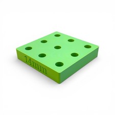 Large 14mm 9 Piece Holder Slot Display Stand For Water Pipe Bong Slide Bowls USA