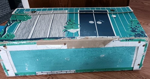 Vintage Mattel originale 1962 Barbie casa dei sogni cartone viene fornito con mobili - Foto 3 di 16