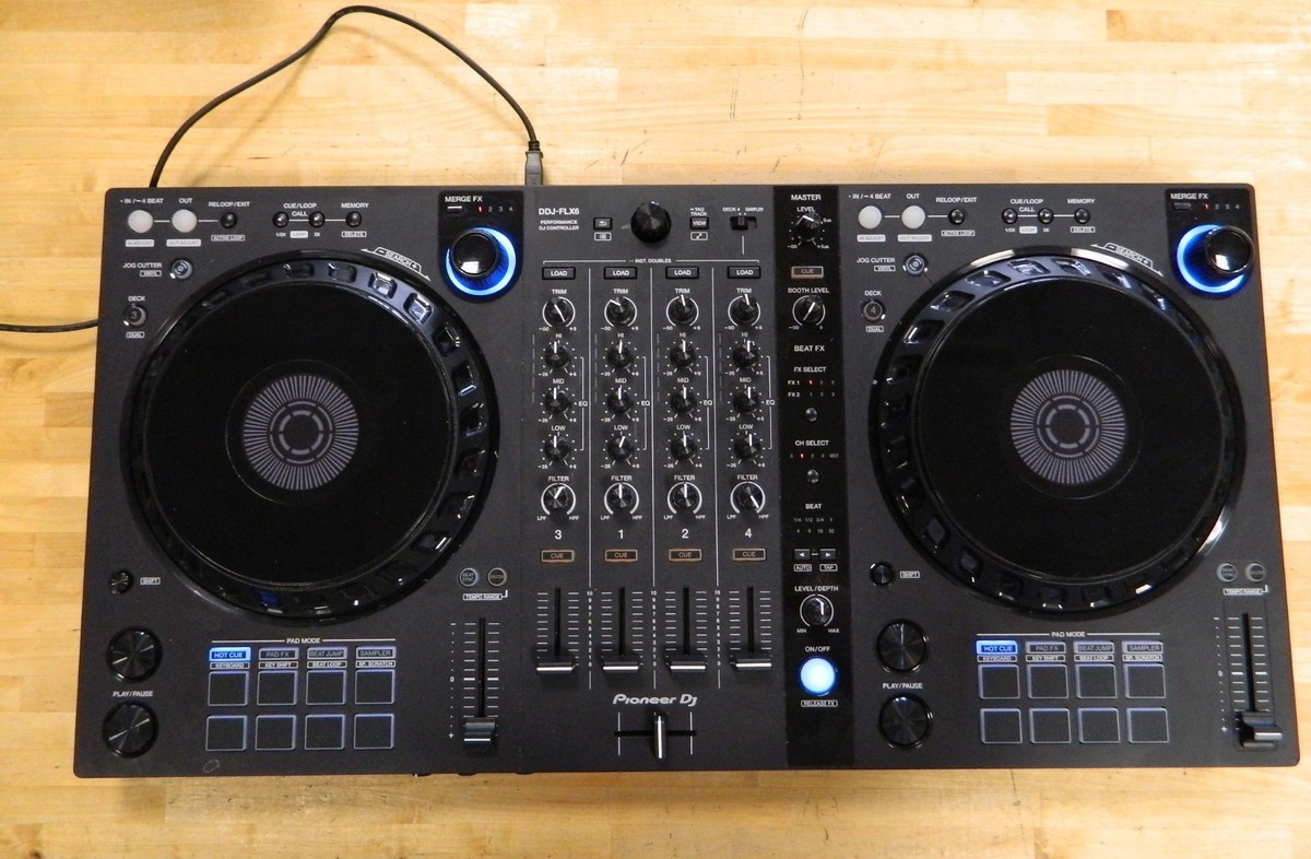 Pioneer DDJ-FLX6 Double Deck Controller - Black for sale