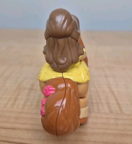 Fisher Price Little People Klip Klop Disney Belle Yellow Dress Horse Princess -A - Picture 4 of 15