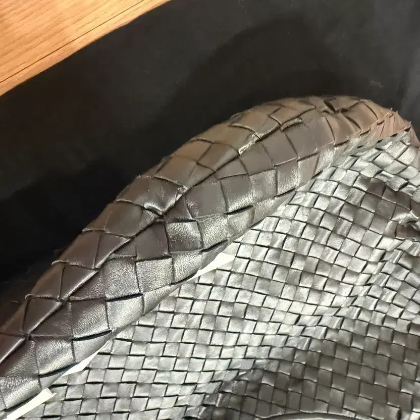 Bottega Veneta Hobo Bag - Black Leather, Large Size, Pre-Owned thumbnail 4