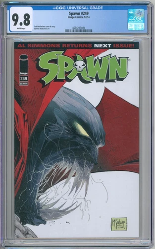 Spawn 249 CGC Graded 9.8 NM/MT Image Comics 2014