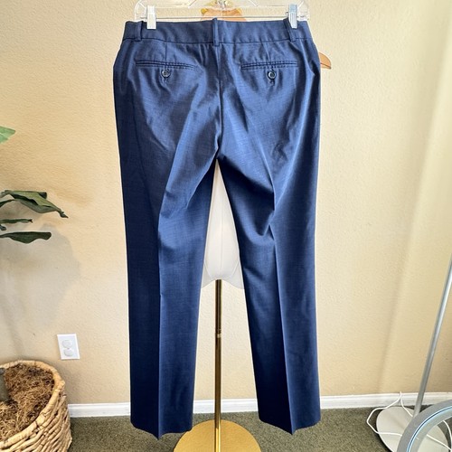 Theory Max C blaue Wollhose Anzughose Damen 2 dunkelblau maßgeschneidert Karriere - Bild 4 von 13