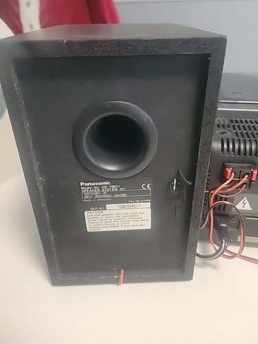 Sistema estéreo CD Panasonic SA-PM01 con altavoces, control remoto y antenas - Imagen 13 de 14