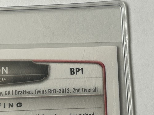 2013 Bowman Byron Buxton Autographed RC BP1 Beckett Authentication - Picture 12 of 12