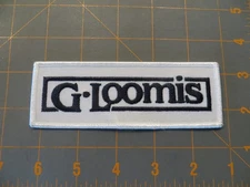 Vintage Fishing Patch - G Loomis - 5 x 1 3/4 inch