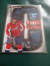 ALEXANDER OVECHKIN 2016 Parkhurst/Upper Deck Letter on Sweater Insert card #LS7
